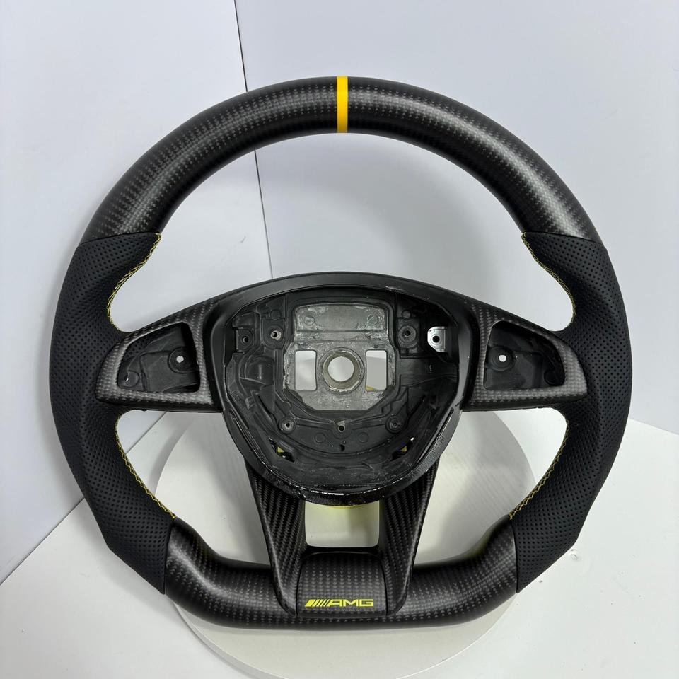 Mercedes Benz AMG Lenkrad Carbon Alcantara Sportlenkrad