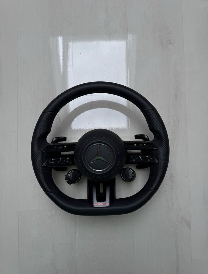 Mercedes Benz AMG Lenkrad Leder 63 W223 W222 W213 W257 S klasse
