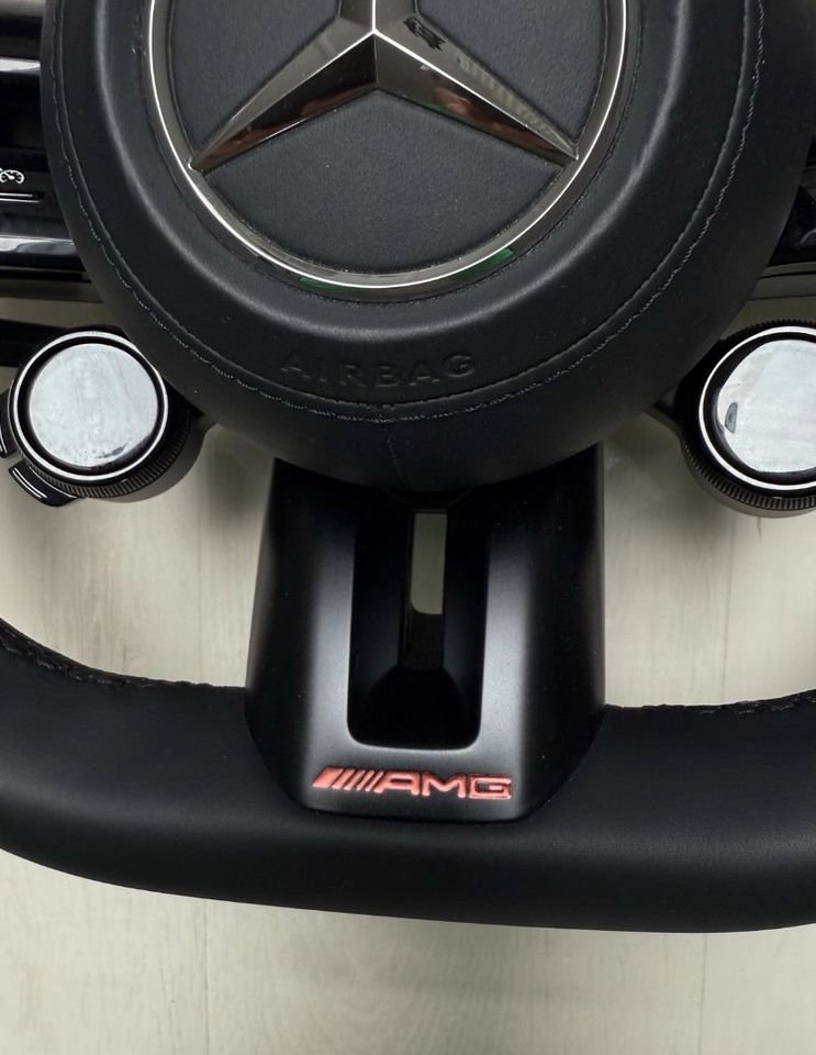 Mercedes Benz AMG Lenkrad Leder 63 W223 W222 W213 W257 S klasse