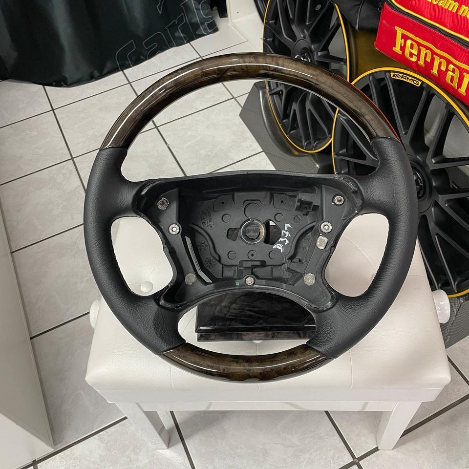 Mercedes-Benz Holz Leder Lenkrad Vogelaugen Ahorn W211 C209 W463