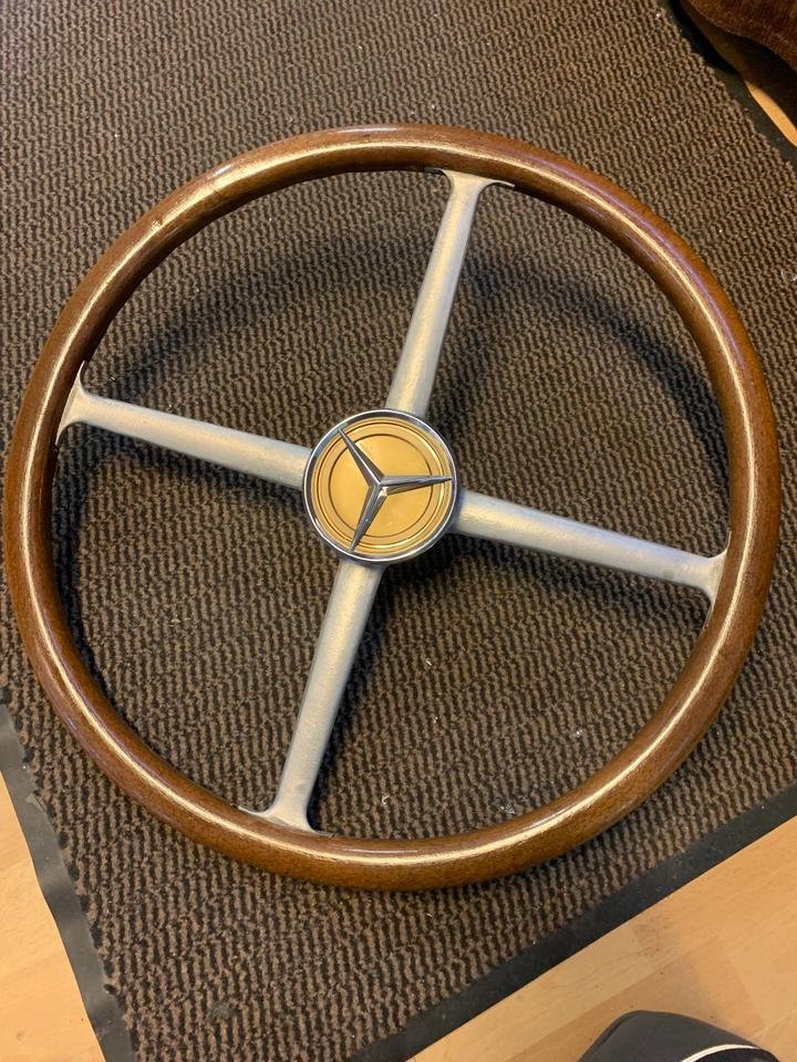 Mercedes Benz Lenkrad Holz Oldtimer