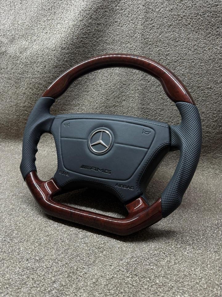 Mercedes Benz W 124 140,129,202,210,208.Lenkrad Leder