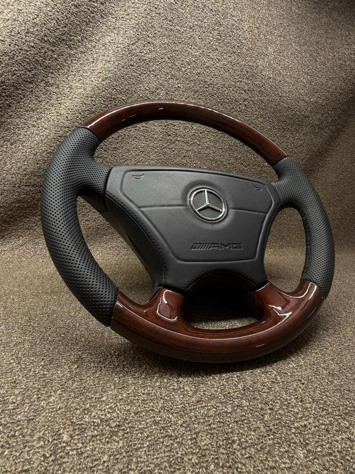 Mercedes Benz W124,140,129,202,208,210 Sport Lenkrad Leder