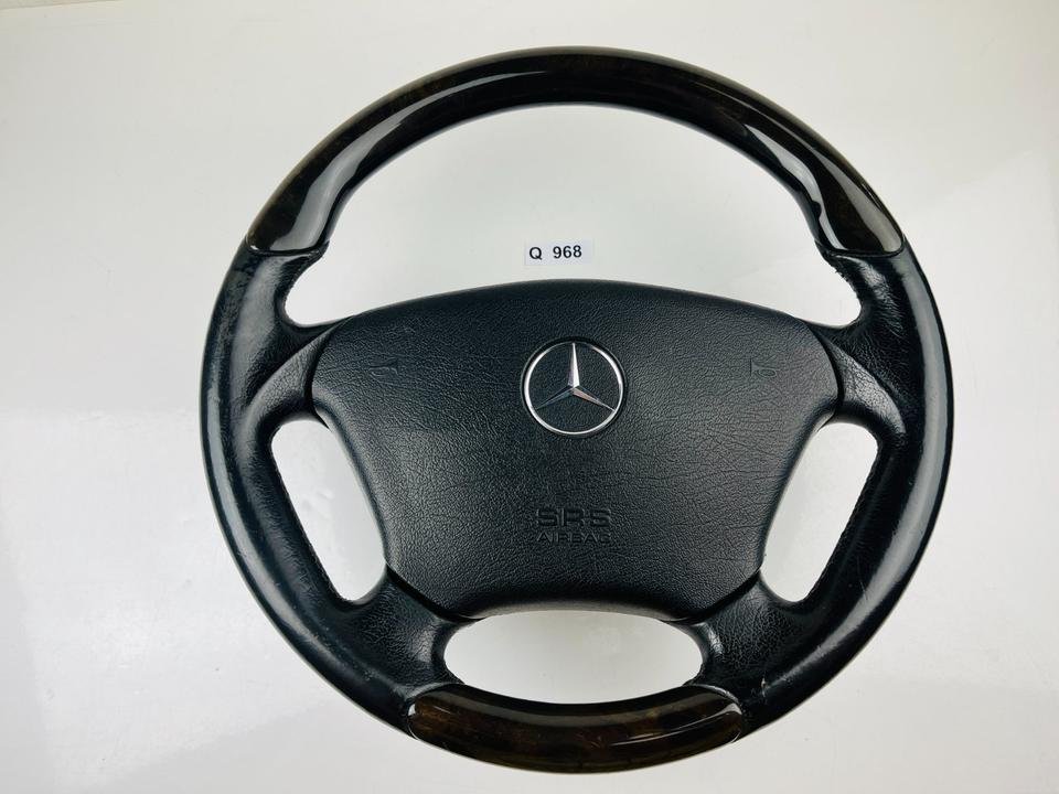 Mercedes Benz W163 Lenkrad Holz Leder Wurzelholz SRS Komplett