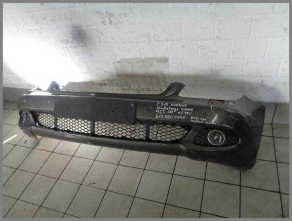 Mercedes Benz W219 CLS Motorhaube 963 Indiumgrau 2198800357 Origi