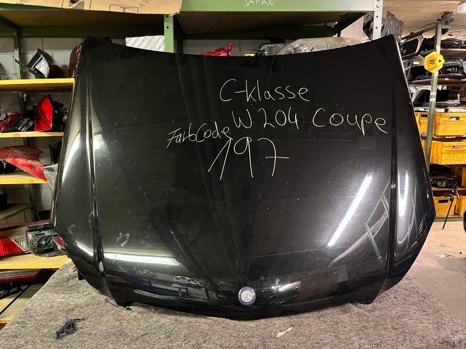 Mercedes C Klasse W204 Coupé Mopf Motorhaube Farbcode 197
