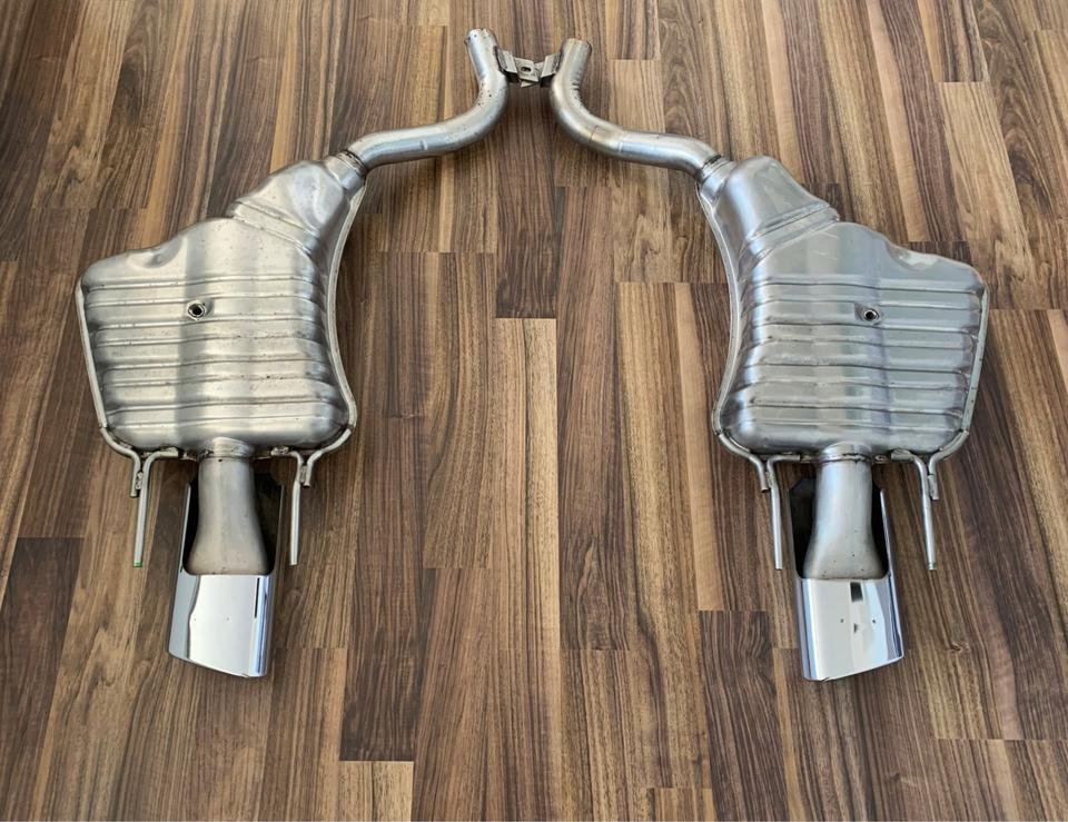 Mercedes C216 Endschalldämpfer CL500 Auspuff Schalldämpfer ESD CL