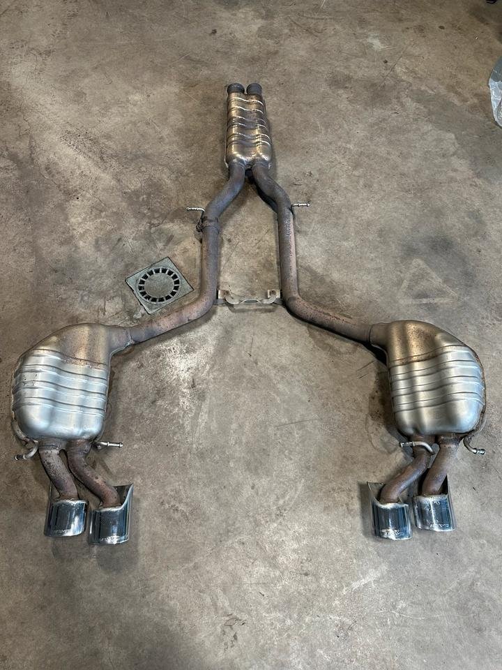 Mercedes C63 AMG Abgasanlage Auspuff