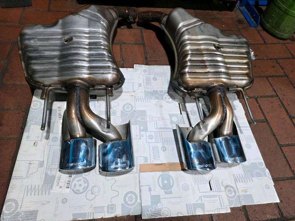 Mercedes CL500 C216 AMG Auspuff Endschalldämpfer W221 S500 AMG