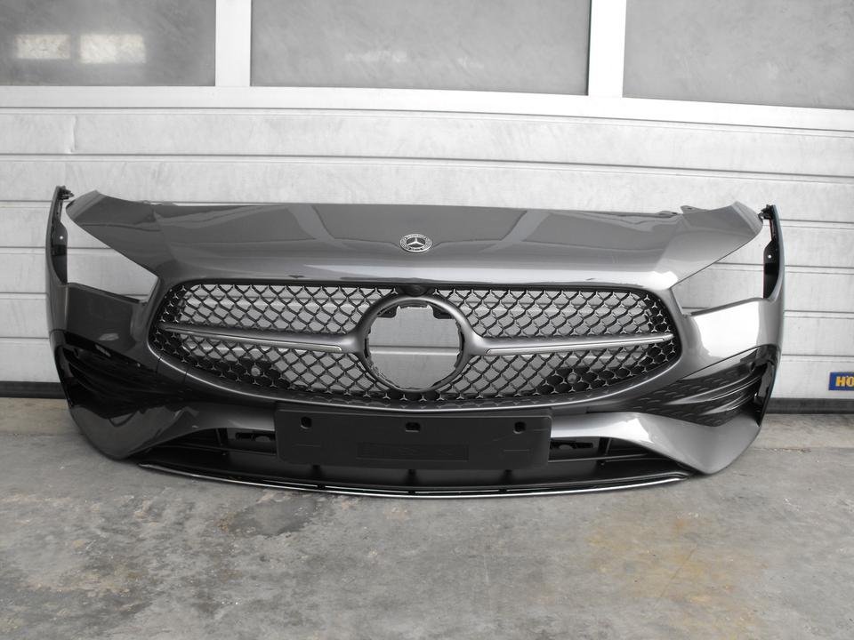 Mercedes CLA W118 C118 Facelift AMG Front Stoßstange Bumper Grau