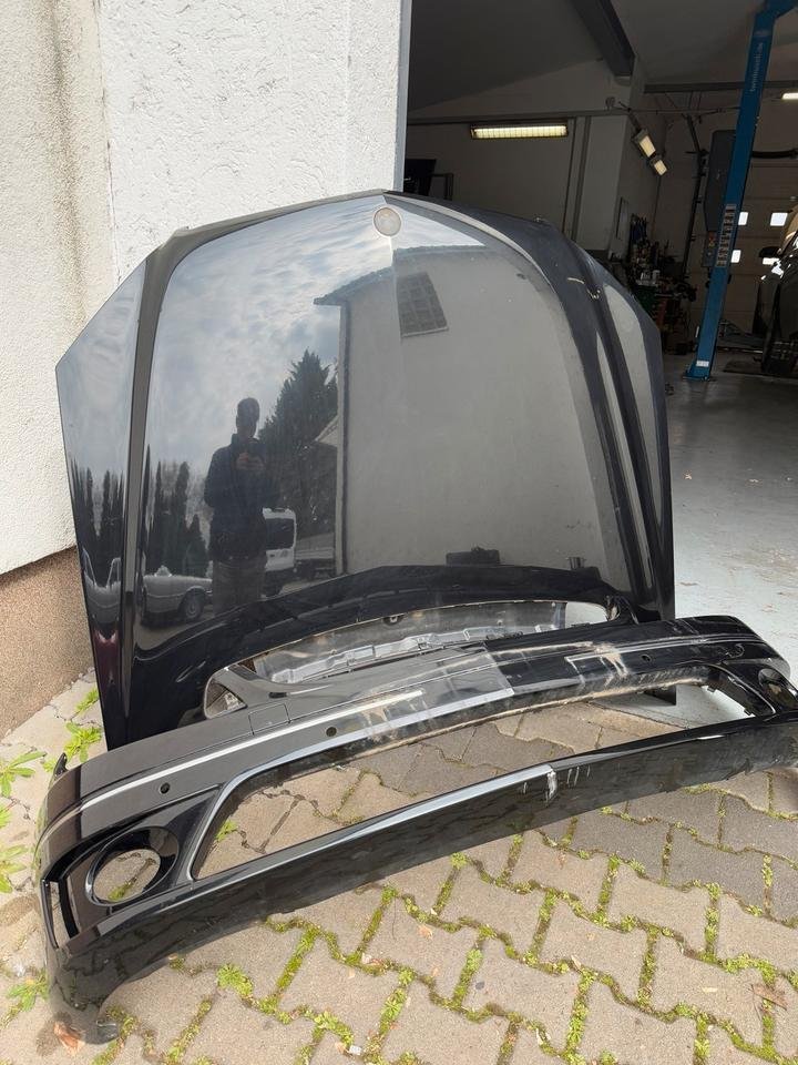 Mercedes CLC CL203 Motorhaube, Stoßstange schwarz