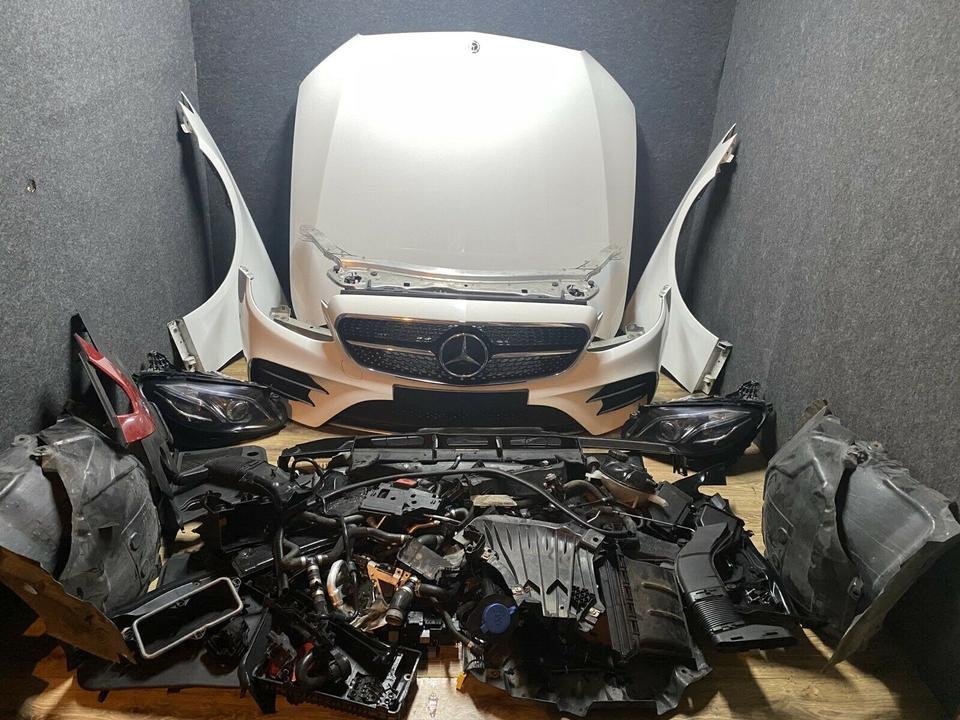 Mercedes Eklasse W213 149 AMG Motorhaube Stoßstange Scheinwerfer