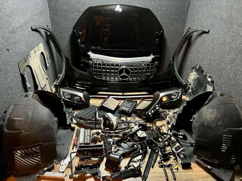 Mercedes GLC 63amg 197 Motorhaube Stoßstange Scheinwerfer Kühlerp
