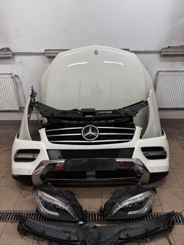 Mercedes ML W166 Frontpaket Stoßstange Motorhaube Kühlerpaket