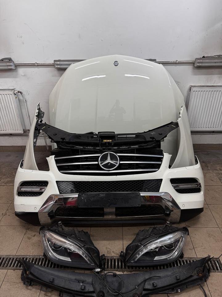 Mercedes ML W166 Frontpaket Stoßstange Motorhaube Kühlerpaket