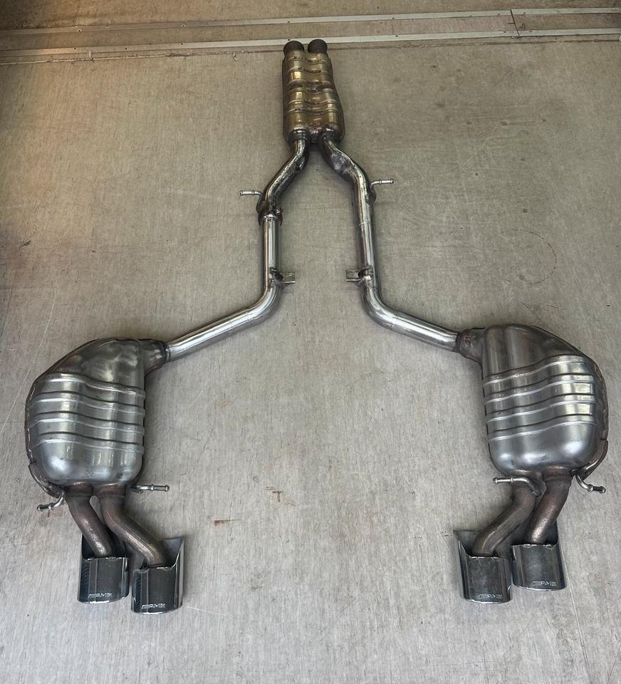 Mercedes Original C63 AMG W204 Auspuff Auspuffanlage C350 V8 V6