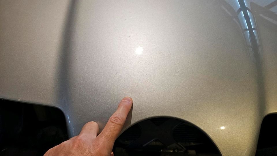 Mercedes R171 Motorhaube Haube Iridiumsilber 775