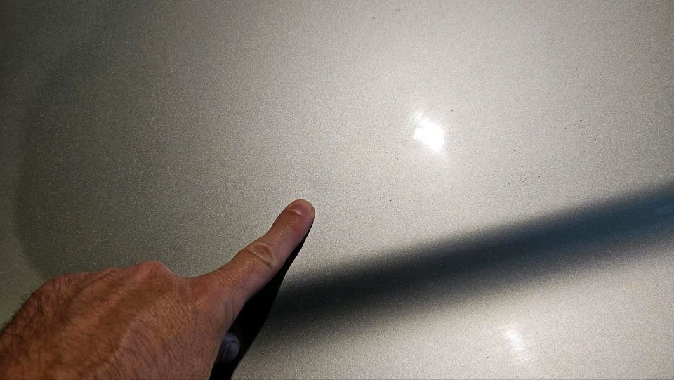 Mercedes R171 Motorhaube Haube Iridiumsilber 775