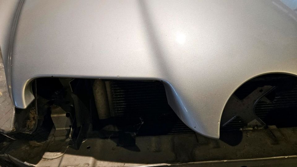 Mercedes R171 Motorhaube Haube Iridiumsilber 775