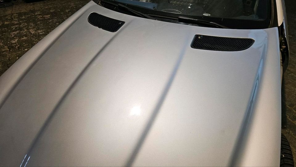 Mercedes R171 Motorhaube Haube Iridiumsilber 775