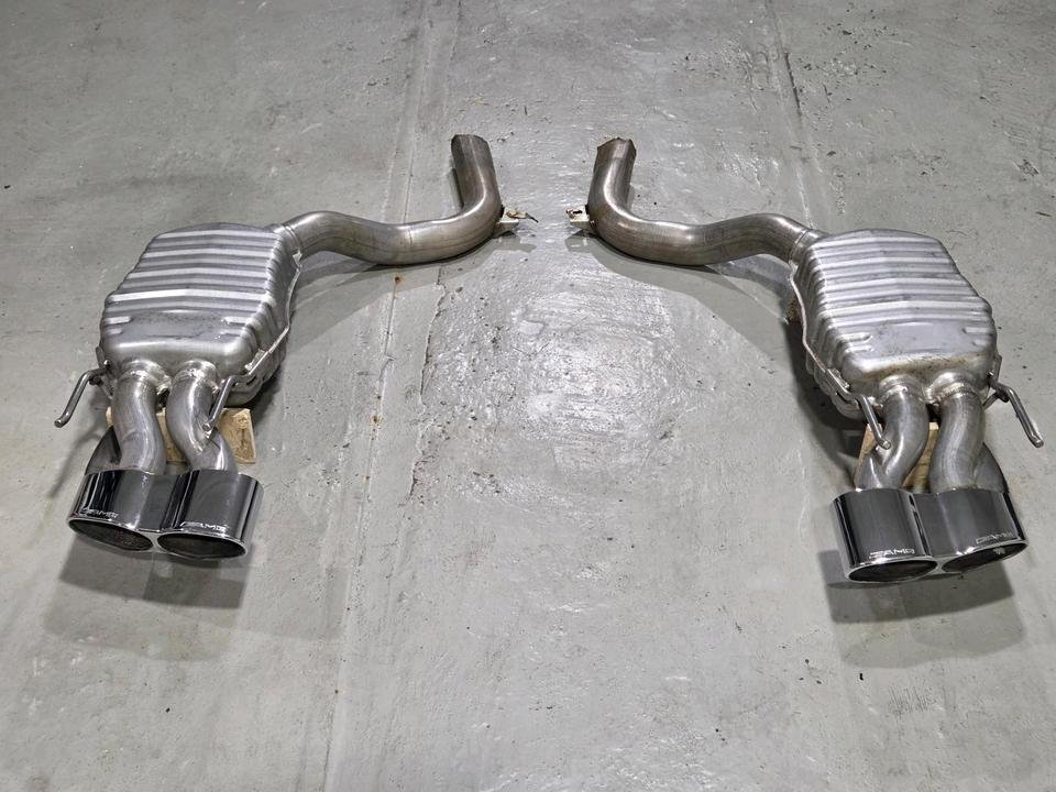 Mercedes S klasse w221 S65,W216 CL65 AMG auspuff Endschalldämpfer