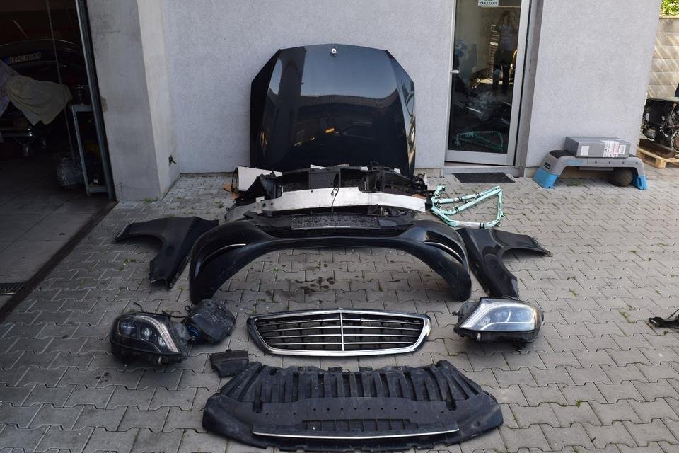 Mercedes S W222 Motorhaube Kotflügel Stoßstange Armaturenbrett
