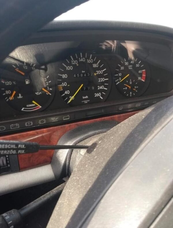 Mercedes SEC Coupe C W 126 Motorhaube