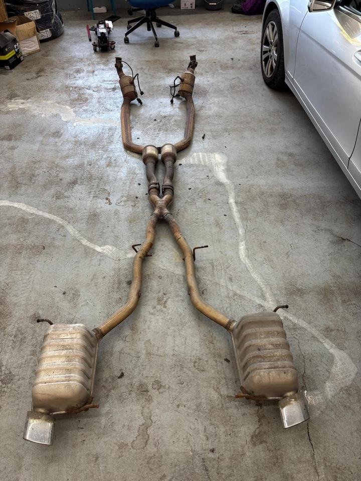 Mercedes SLK 350 R171 Abgasanlage Auspuffanlage Katalysator