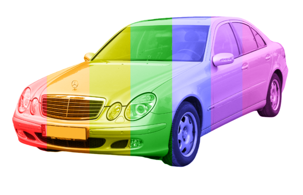 Mercedes VITO V-Class W447 14-19 FRONTPAKET Stoßstange Motorhaube