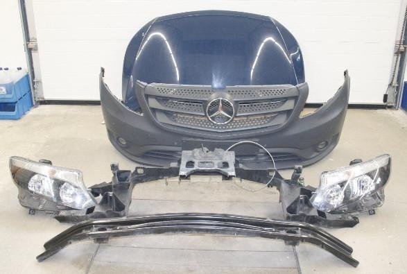 Mercedes Vito W447 Front Motorhaube Schloßträger Stoßstange Kühle
