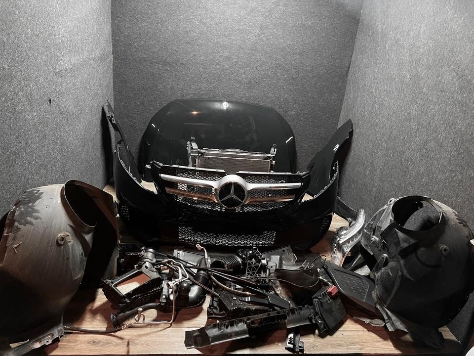 Mercedes Vklasse W447 Motorhaube Stoßstange Scheinwerfer Kühlerpa