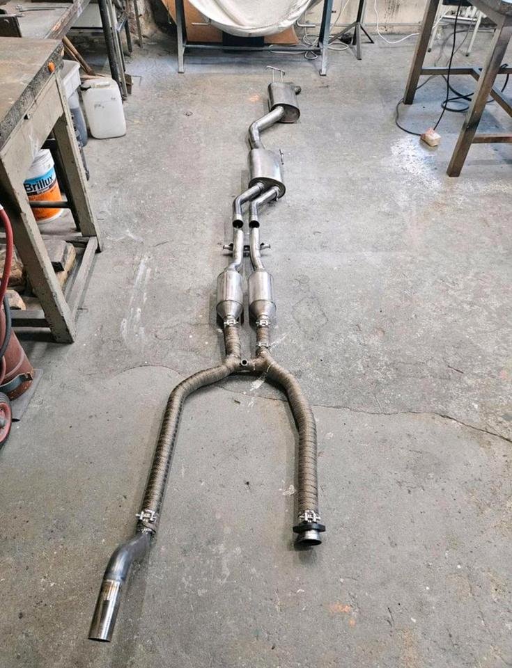 Mercedes W124 400 420 Auspuffanlage