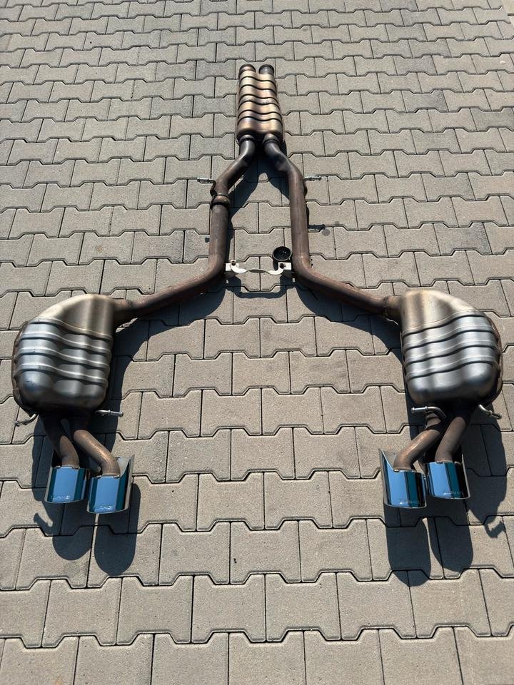 Mercedes W204 C63 AMG Original Auspuff Abgasanlage