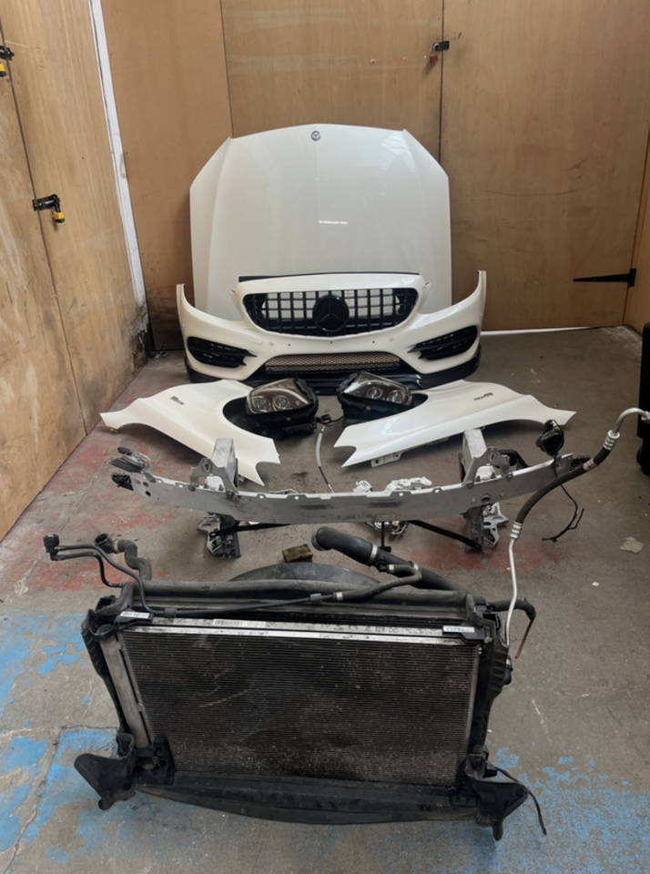 Mercedes W205 C43 AMG Coupe Frontpaket Motorhaube Stoßstange SET