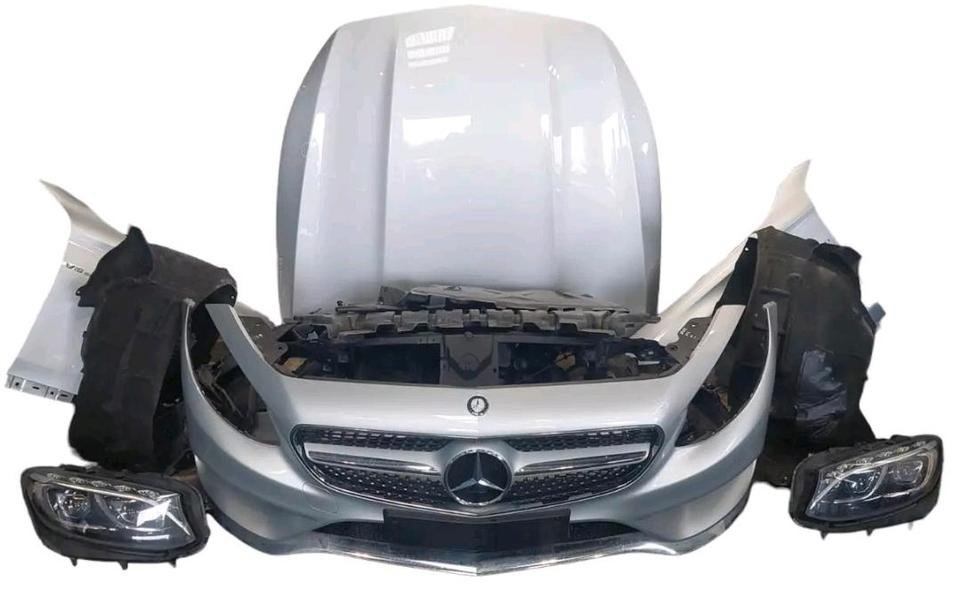 Mercedes W217 S63 Frontpaket Stoßstange Scheinwerfer Motorhaube