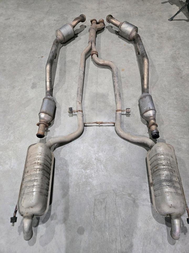 MERCEDES W220 400 CDI Auspuffanlage Katalysator Auspuff komplett