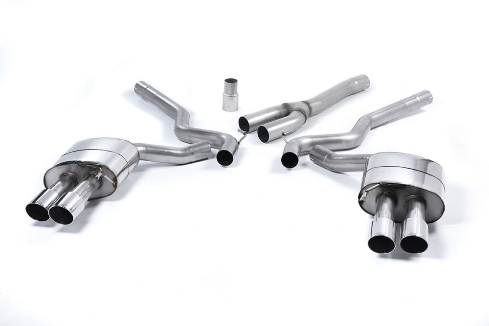 Milltek Catback Exhaust System for S550 Ford Mustang EcoBoost (Roush valance)