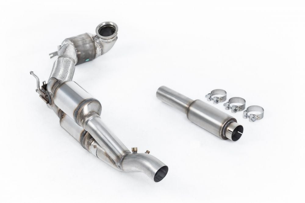 Milltek HJS-Tuning Downpipe with EC Approval for MK8 Volkswagen Golf R (GPF / OPF)