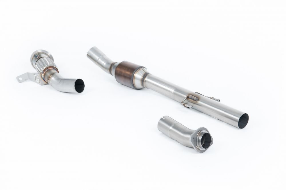 Milltek Large-Bore Downpipe w/ Hi-Flow Sports Cat for GZEA14 Toyota GR Corolla