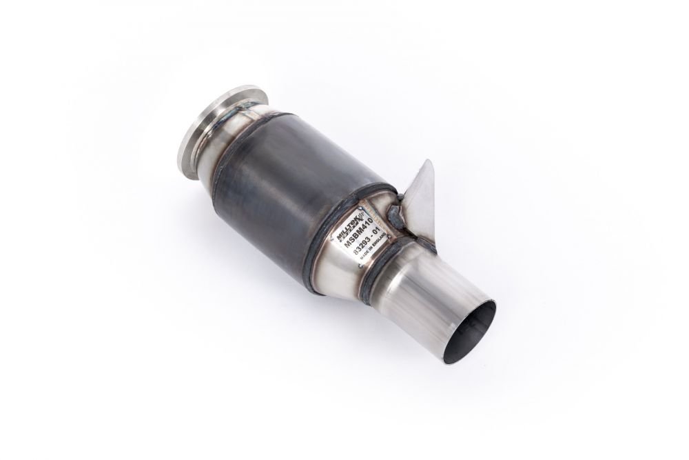 Milltek Large-Bore Downpipe with Hi-Flow Sports Cat for F12 / F15 BMW i8