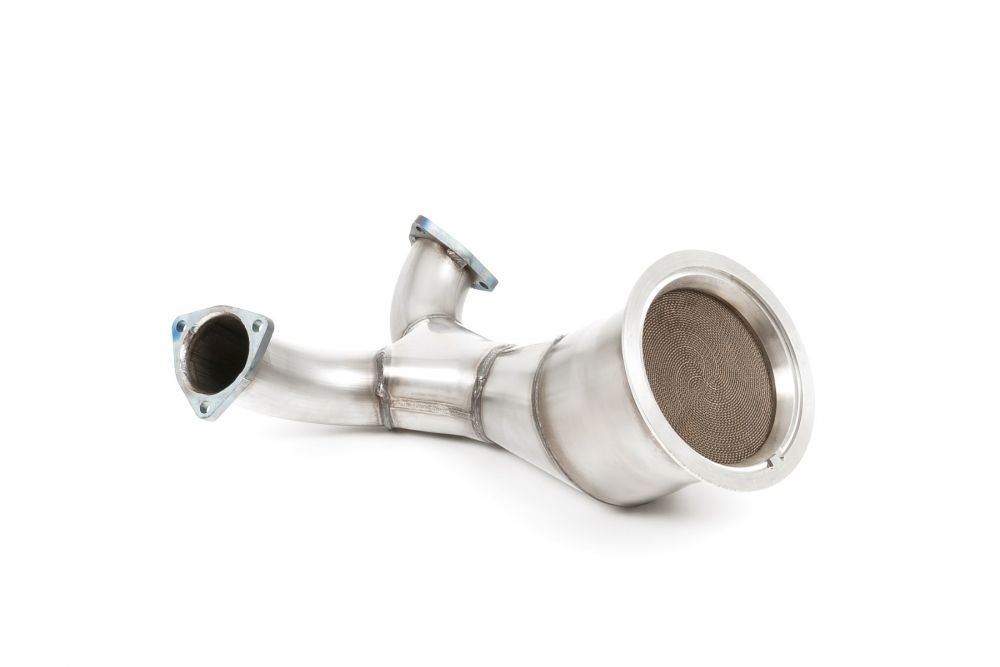 Milltek Large Bore Downpipe with Hi-Flow Sports Pipe for B9 Audi S4 / S5 and C8 Audi A6 / A7