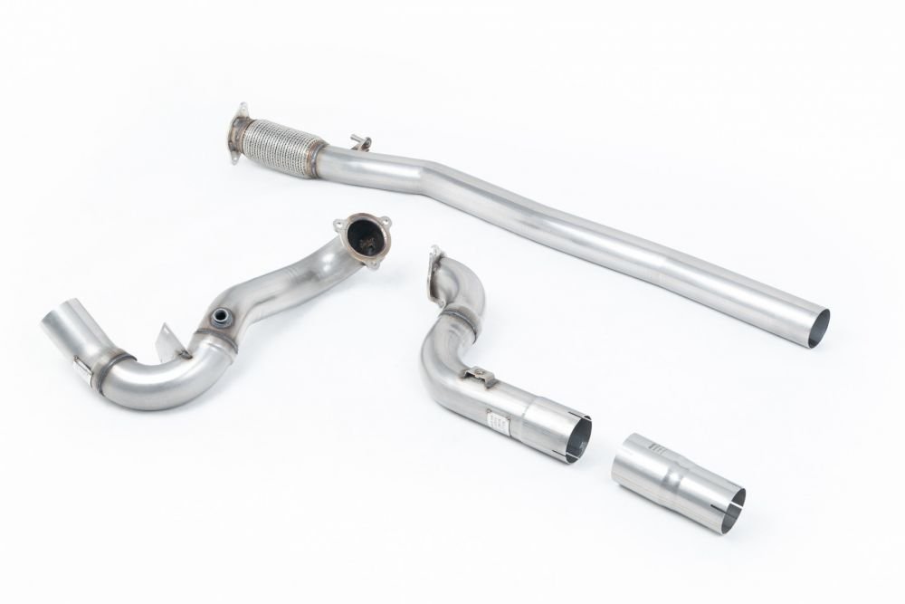 Milltek Large-Bore Downpipe with Race Cat and GPF-OPF Bypass for W177 Mercedes-AMG A35 (GPF / OPF)
