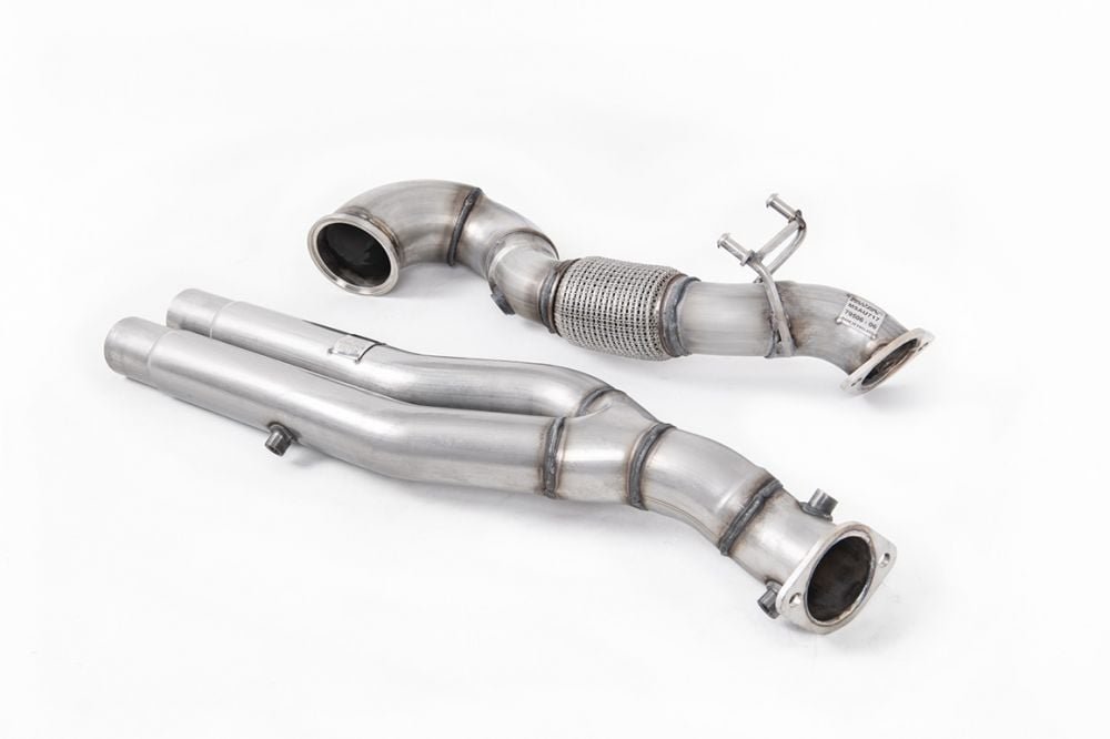 Milltek Large Bore Downpipe with Race Cat for Audi RS3 / RSQ3 / TTRS (OPF-GPF)