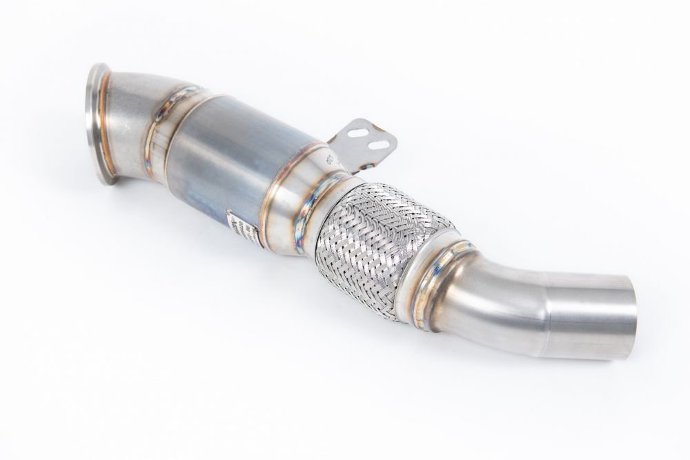 Milltek Large Bore Downpipe with Race Cat for FXX BMW M140i / M240i