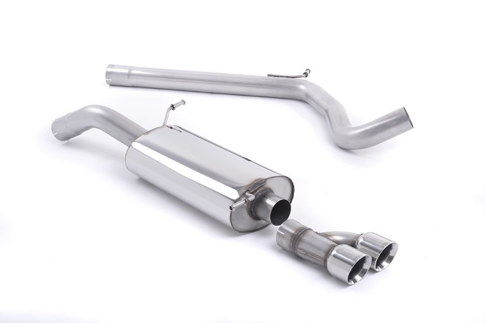 Milltek Non-Resonated Catback Exhaust System for 8X Audi A1 (140PS & 185PS) / MK5 Volkswagen Polo GTI