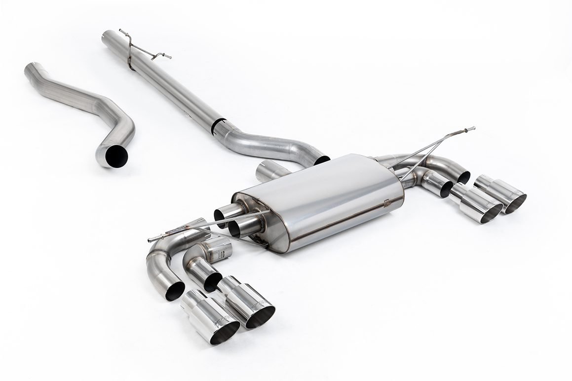 Milltek Non-Resonated Catback Exhaust System for L663 Land Rover Defender 130 (P300 / P400e)