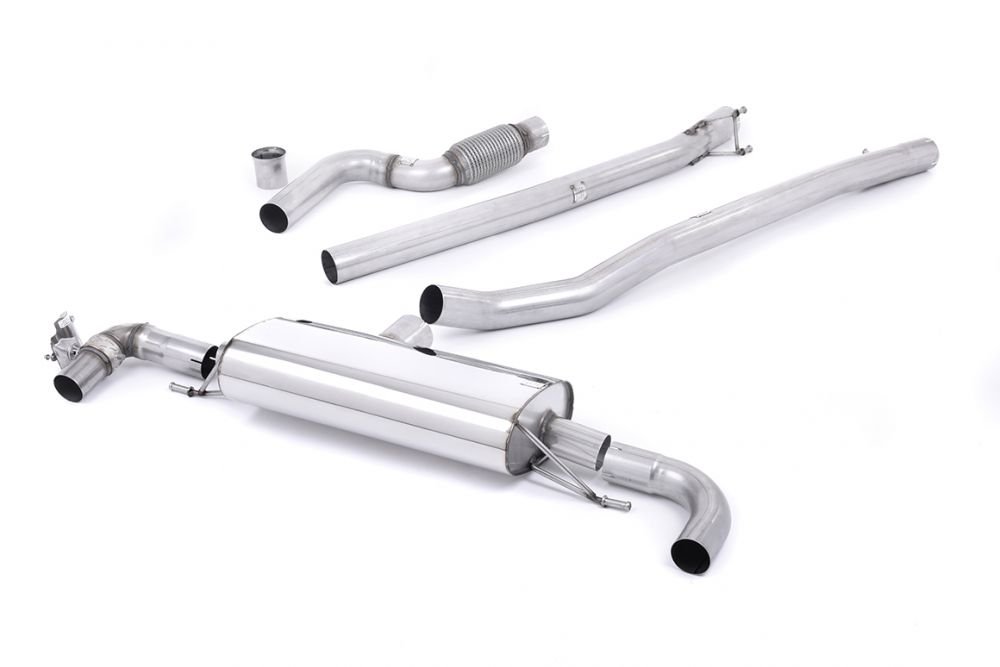 Milltek Non-Resonated Catback Exhaust System for W176 Mercedes-Benz A45 AMG