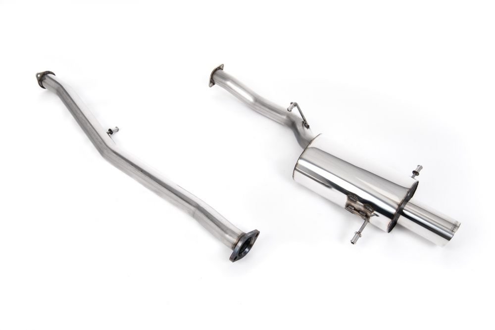 Milltek Non-Resonated Catback Exhaust System w/ Polished Tip for GD Subaru Impreza WRX & STi