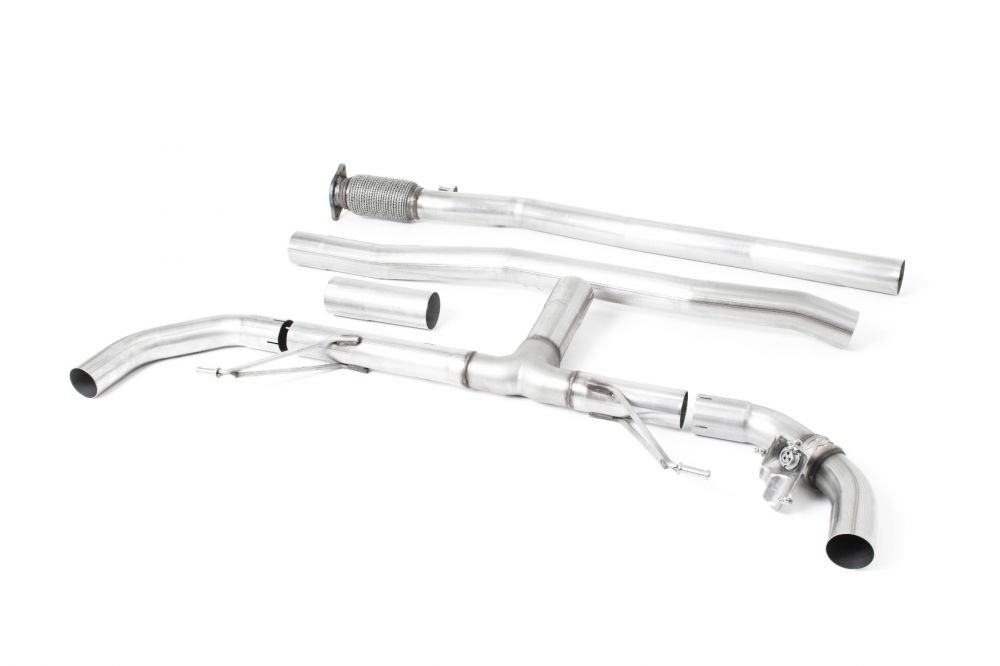 Milltek Non-Resonated Race Catback Exhaust System with GPF / OPF Bypass for W177 Mercedes-AMG A35 (GPF / OPF)