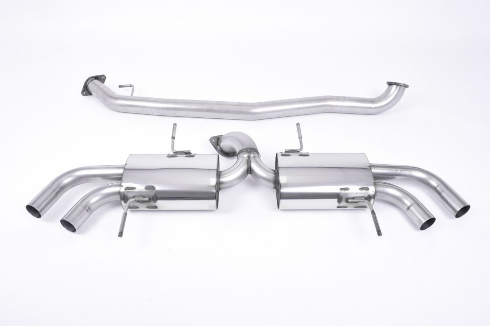 Milltek Non-Resonated Secondary Catback Exhaust System w/ EC Approval for R35 Nissan GT-R